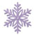 single-snowflake purple