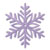 single-snowflake purple